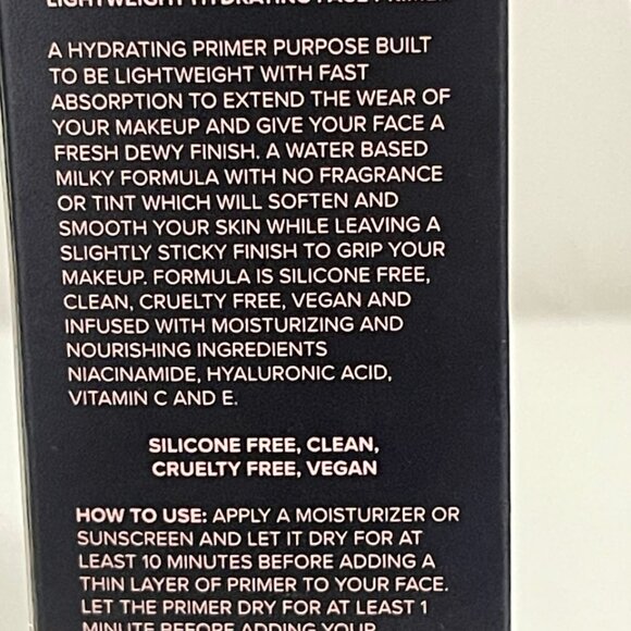 Whats Up Beauty Posy Tivity Lightweight Hydrating Face Primer 1 fl oz New In Box - Picture 2 of 2